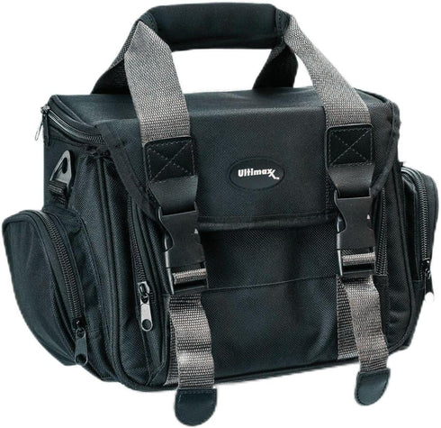Ultimaxx Large Fully Padded Gadget Bag with Dual Buckles for SLR Cameras & Camcorders, Compatible with Sony, Nikon,
