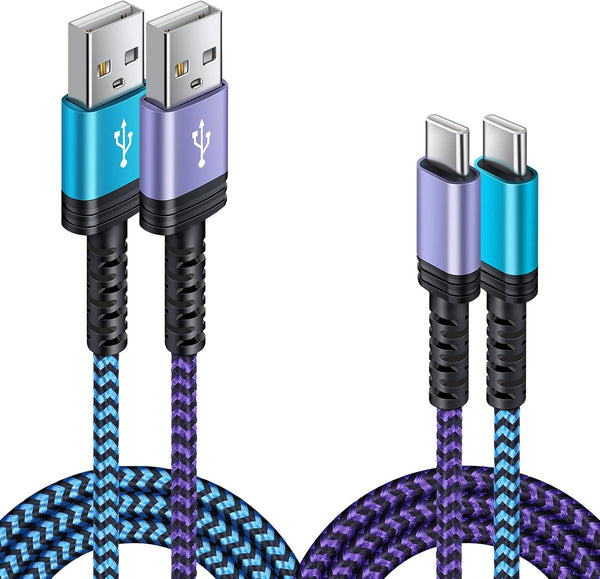 Type C Fast Charging Cable for iPhone 15 Pro Max/15 Pro/15 Plus, 3A Compatible with Samsung Galaxy A54 5G, S23, Pixel 8