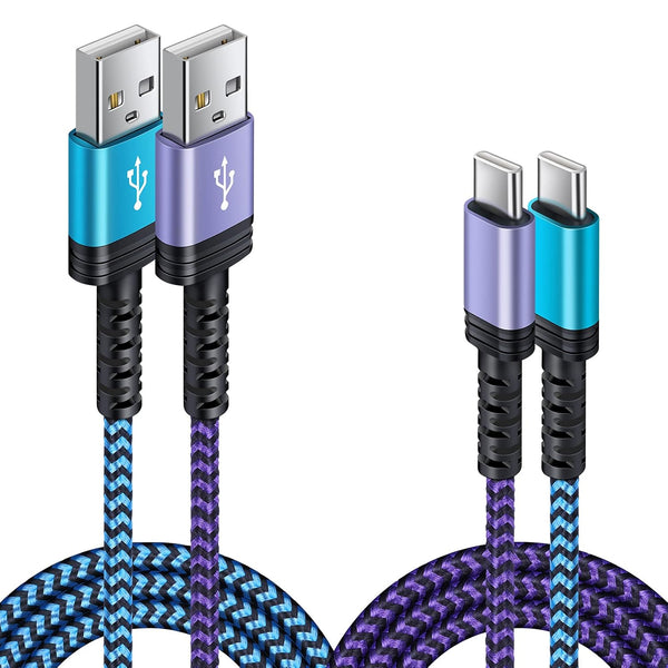 C Charging Cable Fast Charger Type USB C Cord Android Phone 6FT 2Pack for Samsung Galaxy A13 A14 A54 A53 A01 A12 S22