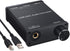 LiNKFOR USB DAC and Headphone Amplifier, Coaxial/Optical/6.35mm Output, Compatible with Windows and Mac