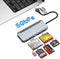 Rytaki Pro CFast Card Reader 6-in-1, USB 3.0 Multi Card Reader for CFast/CF/SD/TF/XD/MS, Simultaneous