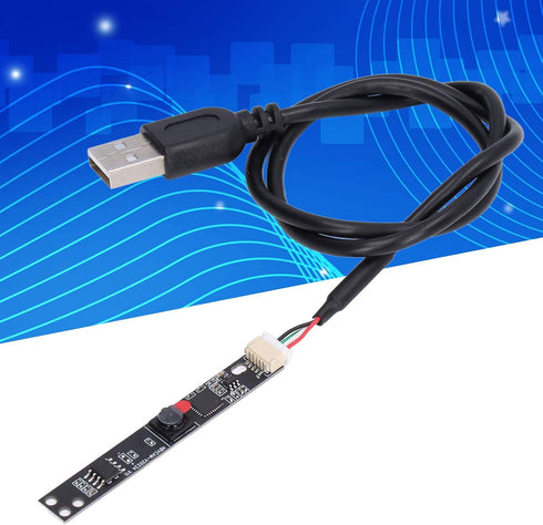 Shanrya 2. 0 30 60 USB Camera, Mini USB Webcam Board Camera Module with Tiny Frame Rate Field Angle for Advertising