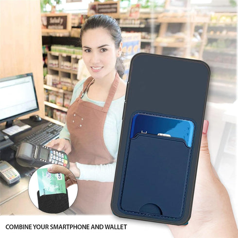 TCL K11 Phone Case with Screen Protector, Wallet Cover with Credit Card Holder Protection, Silicone Rubber Slim Design,