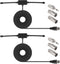 2pcs FM Dipole Antenna, FM Radio Antenna for Stereo Receiver, Indoor Music System Home Theater