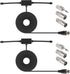 2pcs FM Dipole Antenna, FM Radio Antenna for Stereo Receiver, Indoor Music System Home Theater