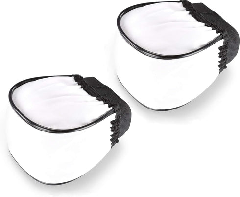 (2 Pcs) Fotasy Universal Soft Cloth Flash Bounce Diffuser Cap for Canon, Nikon, Sony, and More