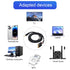 Zhaumim 59IN/5FT 2RCA RCA Cables - Stereo Jack to Plugs for Smartphone, Tablet, HDTV, DVD Player, Home Theater