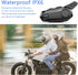 Motorcycle Headset E1 Helmet Intercom, CVC Noise Cancellation Stereo Music, IPX6 Waterproof for Full Face Helmet