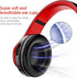 2022 Wireless Bluetooth Headphones, Colorful LED Lights Over Ear Foldable Headset with Built-in Microphone