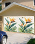 Womeyetok 6 13ft Summer Bird of Paradise Garage Door Banner Decorations x Tropical Plant Large Garage Door Covers