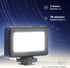 KIWIFOTOS ZV-1F ZV1F ZV-1 ZV1 ZV-E10 ZVE10 V1 R50 Mini LED Video Light for Sony II II Canon PowerShot EOS V & More