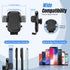 This Hill Cup Holder Phone Mount for Car, Upgraded 2 in 1 Expander with Adjustable Base, 360 Degree Rotation
