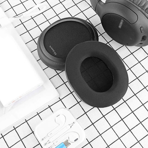 Geekria Sport Cooling Gel Replacement Ear Pads - For Sony WH-CH700N, WH-CH710N, WH-CH720N Headphones, Black
