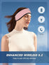 Wireless Bluetooth Sleep Headphones, Comfy Sleeping Eye Mask Headset, Sport Headband Earbuds for Running
