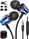 Wired Earbuds for Samsung Galaxy S10e, S10, S9, A15, A14, A13, A03, iPhone 6/6s/5, Moto G - HiFi Stereo, Noise