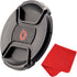 Breakthrough Photography 72mm Snap-On Center-Pinch Lens Cap, Extra Strong Springs, Camera Lens Cover, Made