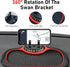 Cuymoap Multifunction Car Anti-slip Mat, Storage Pad & Rotatable Phone Holder & Parking Number Plate, Large Organizer