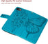 iPhone SE 2022/SE 2020 Case, 6/6S/7/8 Wallet Case | Butterfly Floral Embossed Leather Protective Flip Cover with Card
