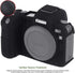 Easy Hood Case for Canon EOS R Digital Camera, Black Anti-Scratch Soft Silicone Rubber Protective Cover Skin