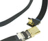 Flat Slim FPV HDMI Cable - Micro HDMI Male 90 Degree to Standard HDMI Male, Compatible with GoPro Sony Alpha A7RII