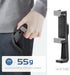 Universal Smartphone Tripod Adapter, Phone Tripod Mount with 1/4" Screw and Cold Shoe Mount, Rotating Clamp
