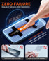 DIMONCOAT 4-PACK Screen Protector for iPhone 14/13/13 Pro - Easy Installation Kit, Military Protection, HD Clear