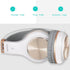 Riwbox Bluetooth Headphones, XBT-80 Folding Stereo Wireless Over Ear Headphones with Microphone and Volume Control,
