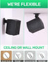 Borenbuir 1/4"- 20, 5mm 4mm q990D, 11 lbs Surround Sound Rear Speaker Wall Mount, Ceiling Mount Bracket for Universal
