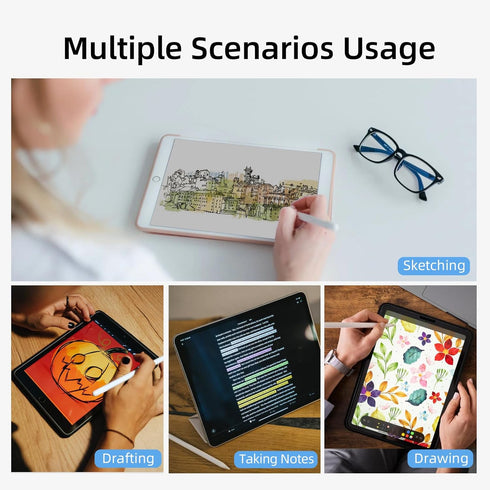 Stylus Pen for iPad 2018-2023, Apple Pencil USB C with Palm Rejection, Works with iPad Pro, Air, Mini, and More