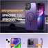 Vlanxie 13 14 13/14 6.1 inch,Deep Magnetic for iPhone Case/iPhone Case, [Compatible with Magsafe & Military-Grade