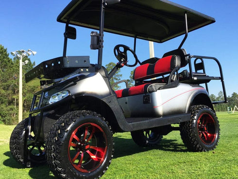 Xislet Portable Speaker Mount for Golf Cart Accessories, Club Cart/EZGO/Bike/Moto/ATV, Fits JBL FLIP Waterproof Series
