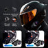 Motorcycle Helmet Bluetooth Headset, HiFi Sound Speakers with IP67 Waterproof, Long Lasting Headphone with Dual