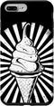 Funny Ice Cream Guy Graphic Tees and Gifts Ice Cream Cone Drawing Gelato Sorbet Case for iPhone 7 Plus/8 Plus
