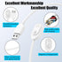 JYJZPB Magnetic Charging Cable for Arlo Ultra 1/2, Pro 3/4/5S, Indoor/Outdoor Use, 2 Pack, White 16FT