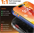 9H+ 16 12FT 6.7", 2 Pack Zeniss NeverBreak Hardness for iPhone Plus Screen Protector Military Grade Protection