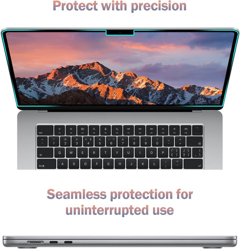 2-Pack Anti Blue Light Matte Laptop Screen Protector by F FORITO - Compatible with 2016-2019 MacBook Pro 15 Model A1707