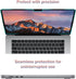 2-Pack Anti Blue Light Matte Laptop Screen Protector by F FORITO - Compatible with 2016-2019 MacBook Pro 15 Model A1707