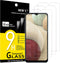 NEW'C 3 Pack Tempered Glass Screen Protector for Samsung Galaxy A12 & A02s - Case Friendly, Anti-Scratch, Bubble Free.