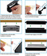 Under Desk Holder for Thunderbolt 4/3 Dock and Power Cable, Iron Storage Rack for TS4/TS3 Plus