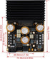 2.1 80W+80W and120W 9-18V 4 DROK Class AB Amplifier, Channel Stereo Pure Bass Audio Amplifier Board