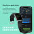 Smart Watch with Heart Rate & Sleep Monitor, Health and Fitness Tracker, SpO2 Compatible with iPhone and Android Phones