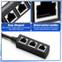 Jxiwfvl RJ45 1 3 Cat5, Cat5e, Cat6, Cat7 Set-top Male to Female LAN Splitter Cable, Ethernet Adapter for LAN Ethernet