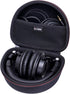 Audio-Technica ATH-M30X / ATH-M50X / ATH-M40X / ATH-M50xBT2 Headphone Case - Hard Protective Travel Bag (Black)