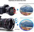 72mm Metal Lens Hood, Compatible with All Brands Lenses with 72mm Filter Thread + 72mm Lens Cap