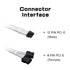 EZDIY-FAB RTX 3000 Series 12 Pin to Dual 8 Pin PCIe Sleeved Extension Cable for NVIDIA Ampere