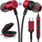 USB C Headphone Type C Earphone, Magnetic Wired Earbuds for iPhone 15 Pro Max, Samsung S24 Ultra, Galaxy S23, Pixel 8,