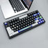 JSJT PBT Keycaps, 154 Keys Custom Keycaps, JSA Profile, Power Loading Themed Keycap Set for Cherry MX Switches