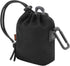 Desing Wish Speaker Carrying Case for JBL GO3/GO2, Waterproof Ultra Portable Bluetooth Speaker Protector Bag (Black)