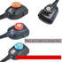 HYS 302-636LB1, HMN1090, PRO505XL Universal Magnetic Mic Holder Mount - Hands-Free Round Knob Speaker Microphone Hanger