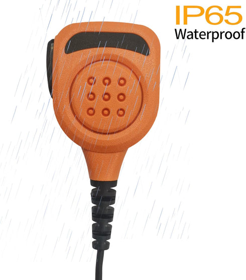 Waterproof IP65 Radio Walkie Talkie Shoulder Lapel Mic Speaker Microphone for Hytera Hyt bd502i bd552i bd612i pd502i